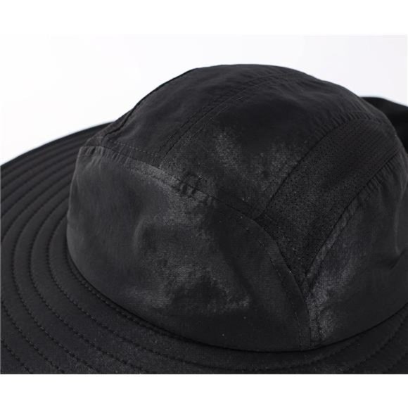 Mens UPF 50+ Sun Protection Cap Wide Brim Fishing Hat with Neck Flap Hiking - Picture 6 of 7